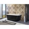 Aquatek Indianapolis Black akrylátová volně stojící vana 170x80 cm