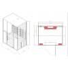 Sanotechnik Billund infrasauna pro 2 osoby