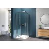 Aquatek Wellness A4, čtvercový sprchový kout, šířka 100cm, posuvné dveře