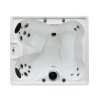 Venkovní vířivka pro 4 osoby Sanotechnik Palermo bílá 180x160cm