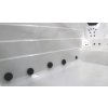Venkovní vířivka SWIMSPA pro 2 osoby Sanotechnik Ibiza bílá 400x228cm