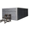 Venkovní vířivka SWIMSPA pro 2 osoby Sanotechnik Ibiza bílá 400x228cm
