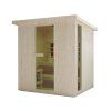 Sanotechnik Lahti venkovní kombinovaná sauna (infrasauna + finská sauna) pre 5-6 osob, 198x181,5cm