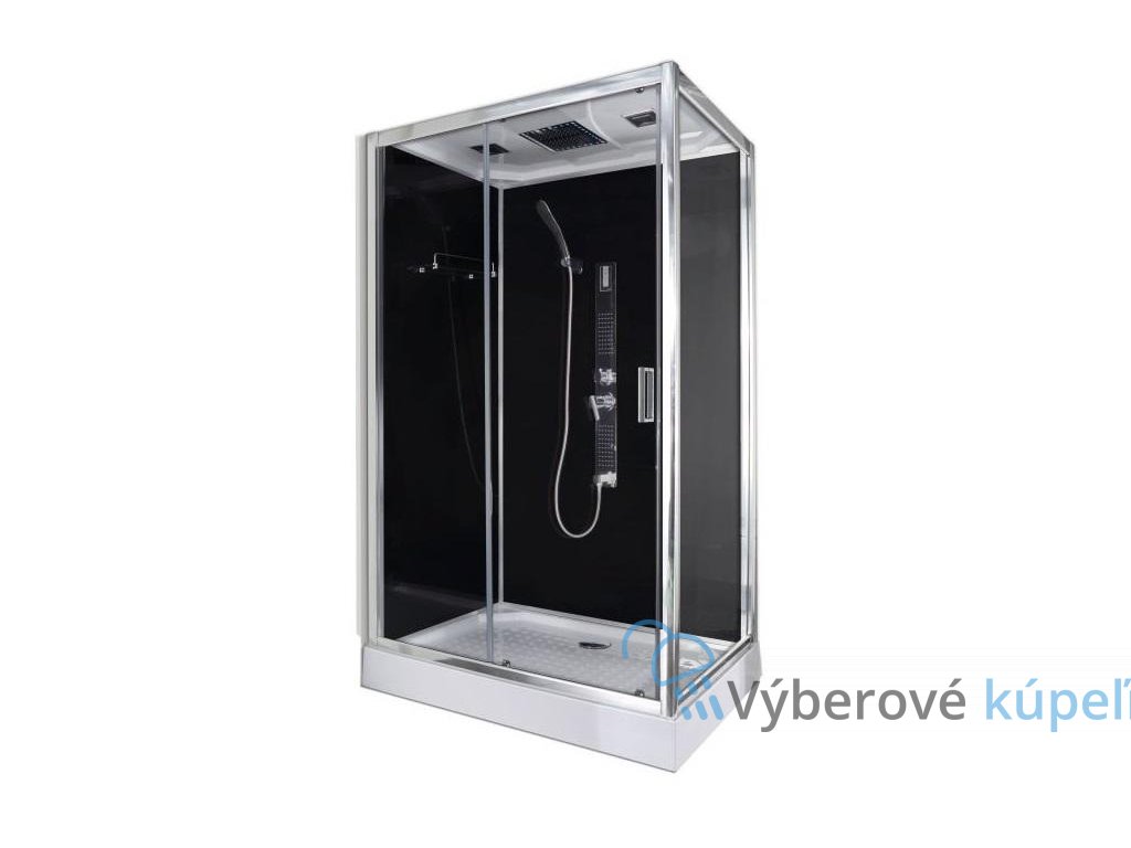 Sanotechnik QuickLine Trend, sprchový box obdĺžnik 120x80x215cm, CL72 |  VyberoveKupelne.sk