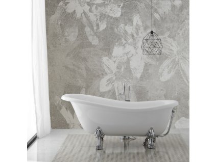 KVstore Romantica voľne stojaca vaňa z liateho mramoru 167x73 cm