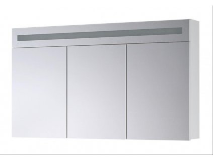 15176 sanotechnik zrkadlova skrinka 120cm biela s led osvetlenim