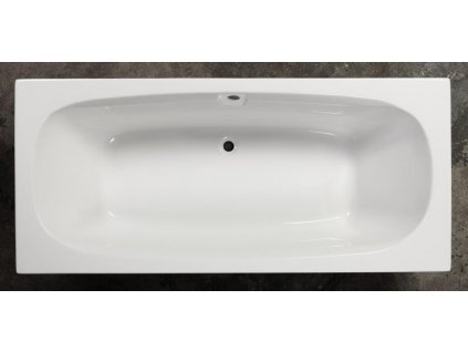 Sanotechnik Marbella obdĺžniková akrylátová vaňa 180x80cm (Čelný panel S čelným a bočným panelom)