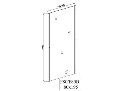 39602 1 sanotechnik soho elite black obdlznikovy sprchovy kut 120x80cm posuvne dvere fix