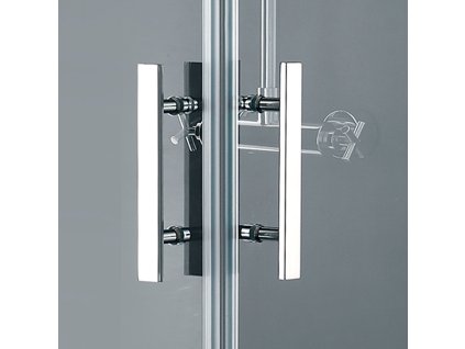 48437 aquatek crystal a4 stvorcovy sprchovy kut sirka 90cm otvarave dvere