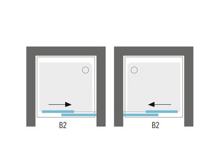 49493 aquatek nobel b2 180 sprchove dvere sirka 180cm posuvne