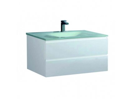 51605 sanotechnik sklenene umyvadlo 70 5 x 12 5 x 52 cm