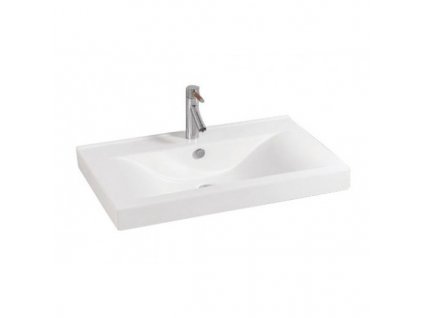 51866 sanotechnik umyvadlo na dosku keramicke 70x19x48 cm
