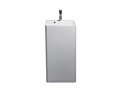 52061 sanotechnik volne stojace umyvadlo z liateho mramoru 45 x 44 5 x 83 cm