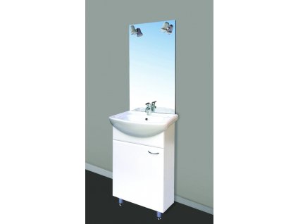 Sanotechnik Sanremo kúpeľňový nábytok, 45cm, biely 02