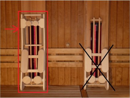 Ergonomická opierka chrbta do sauny veľká s opierkou pre hlavu osika 03