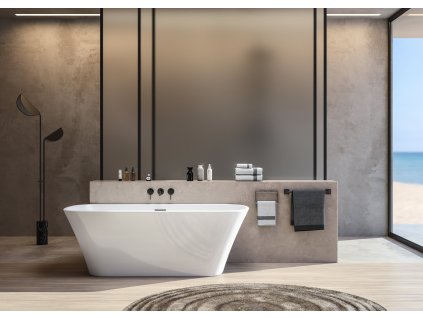Aquatek Alabama akrylátová voľne stojaca vaňa 170x80 cm