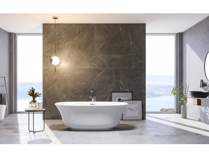 Aquatek Nashville akrylátová voľne stojaca vaňa 170x80 cm