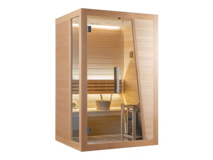 Sanotechnik Tampere fínska sauna pre 2 osoby, 125x110cm