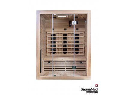 5588 infrasauna saunamed lumina pre 3 osoby 150x135cm isml3