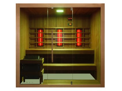Sanotechnik Kotka kombinovaná sauna (infra + fínska sauna) pre 4-5 osôb 
