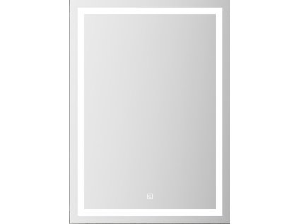 HK50 Sanotechnik zrkadlova skrinka 50cm, biela, s LED osvetlenim 01