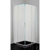 12482 sanotechnik pro line stvorcovy sprchovy kut sirka 100cm posuvne dvere