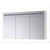 15176 sanotechnik zrkadlova skrinka 120cm biela s led osvetlenim