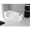 Santech Novellini Iris akrylátová vaňa s dvierkami ľavá 180x85 cm (Čelný panel S čelným a bočným panelom)