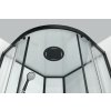 Sanotechnik QuickLine SKY 1, sprchový box štvrťkruh 90x90x225cm, CL73