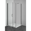 39590 4 sanotechnik soho elite black stvorcovy sprchovy kut sirka 80cm otvarave dvere fix