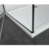 39590 8 sanotechnik soho elite black stvorcovy sprchovy kut sirka 80cm otvarave dvere fix