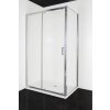 Sanotechnik SOHO Elite Chrome obdĺžnikový sprchový kút, 100x90cm, posuvné dvere + fix