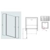 4247 sanotechnik elegance sprchove dvere sirka 80cm otvarave celokridlove n1480