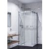 Aquatek Tekno A4, štvorcový sprchový kút, šírka 90cm, posuvné dvere 01 titulny