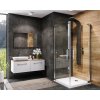Aquatek Party A2, štvorcový sprchový kút, šírka 90cm, otváravé dvere 01