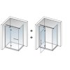 48467 aquatek vip2000 r13 obdlznikovy sprchovy kut 100x80cm otvarave dvere