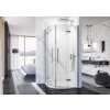 Aquatek Better S7, štvrťkruhový sprchový kút, šírka 90cm, otváravé dvere 01