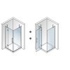 Aquatek Better A3, štvorcový sprchový kút, šírka 90cm, otváravé dvere 06