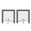 48668 aquatek nobel b2 150 sprchove dvere sirka 150cm posuvne
