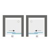 48671 aquatek nobel b2 140 sprchove dvere sirka 140cm posuvne