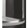 Aquatek Master S2 90, štvrťkruhový sprchový kút, šírka 90cm, posuvné dvere (Farba nástenného profilo Chrómový profil, Farba skla Sklo matné)