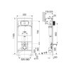 4895 1 sanit duofix pre zavesne wc 995m
