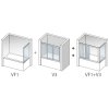 49022 aquatek royal vf1 80 vanova zastena sirka 80cm pevna cast