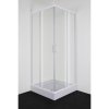 51650 sanotechnik stvorcovy sprchovy kut sirka 80cm posuvne dvere biely