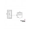 5573 3 infrasauna saunamed classic pre 1 osobu 90x90cm ismc1