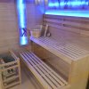 Sanotechnik Luxor 2 fínska sauna so soľnými kameňmi pre 3 osoby, 150x140cm