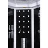 Sanotechnik QuickLine Komfort, sprchový box štvrťkruh 100x100x215cm, CL100