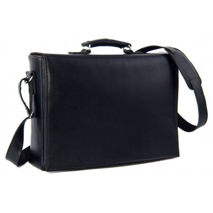 Pánská kožená taška Barelly Bags barva černá velikost L