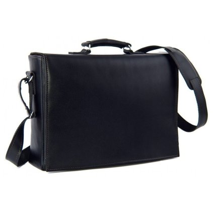 Pánská kožená taška Barelly Bags barva černá velikost S.