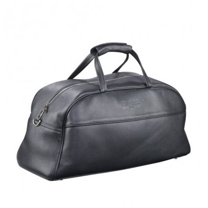 Cestovní kožená taška Sempertus unisex barva černá WEK-01/LR01